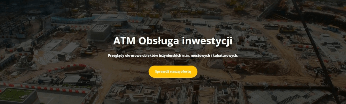 Zrzut ekranu realizacji ATM Obsługa Inwestycji
